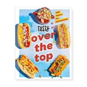 Tasty Over The Top Recipe Hardcover Book